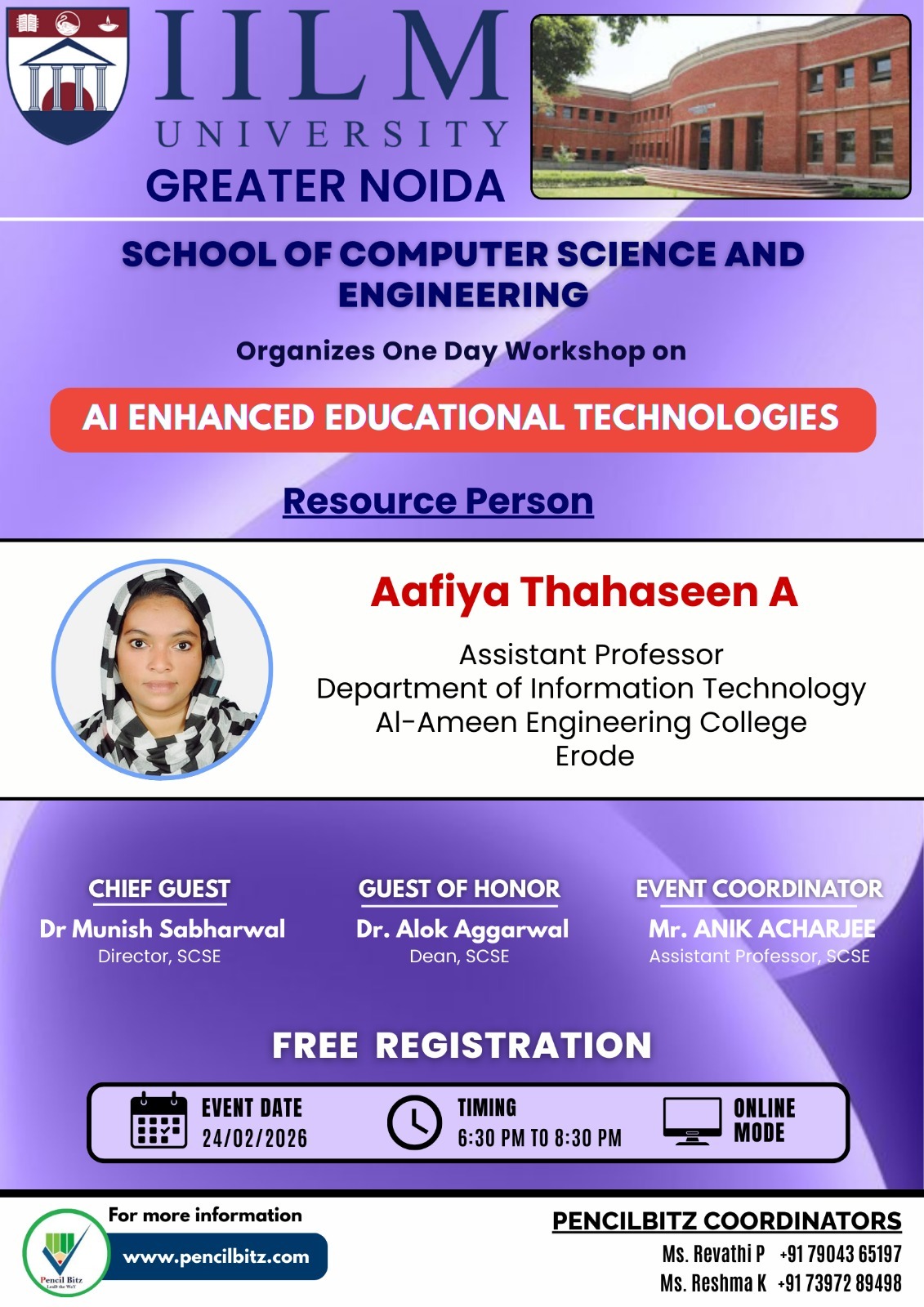 College Event Brochure